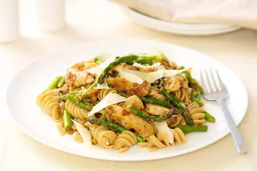 Asparagus & Chicken Pasta