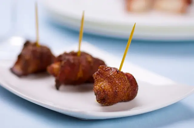 Spicy Sweet Bacon Wrapped Chicken