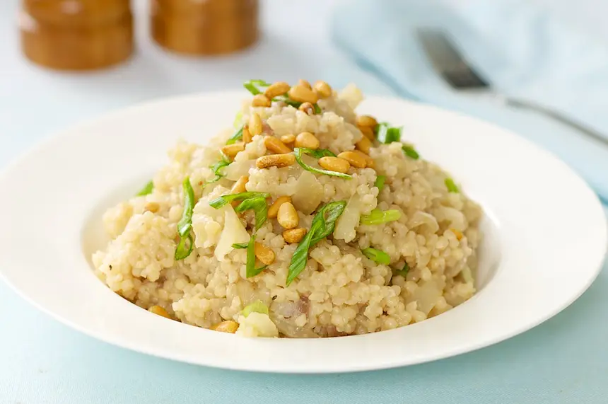 Couscous with Fennel & Pinenuts