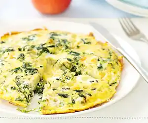 Potato & Spinach Frittata