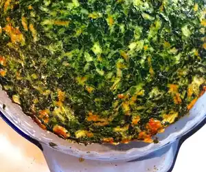 Impossible Crustless Spinach Quiche