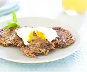 Lamb Hash & Poached Eggs