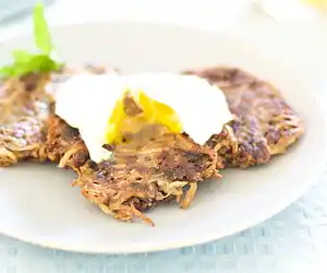Lamb Hash & Poached Eggs