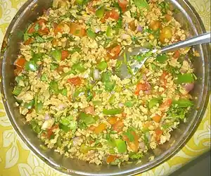 Quick Delicious Diet Food (Soya Bean Bhel)