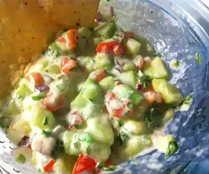 Crisp Cucumber Salsa