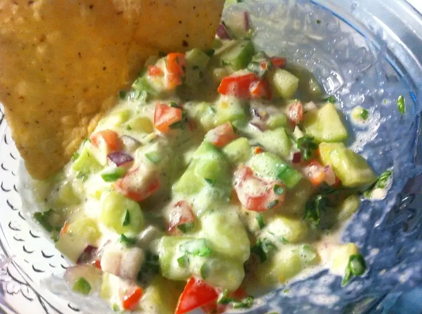 Crisp Cucumber Salsa