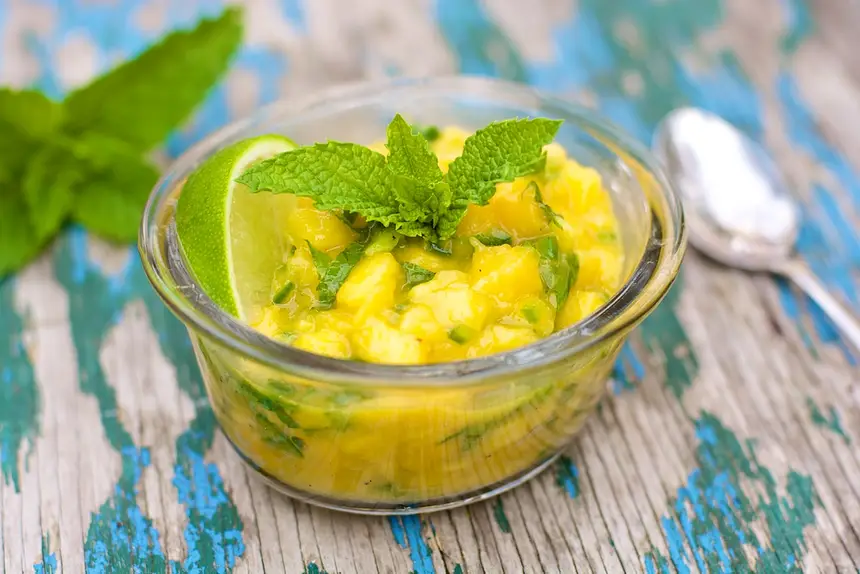 Mango Mint Salsa