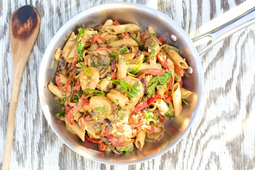Creamy Seafood Pasta Salad