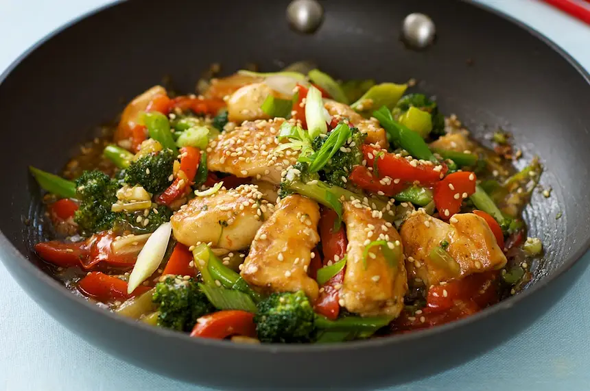 Ginger Chicken Stir-Fry
