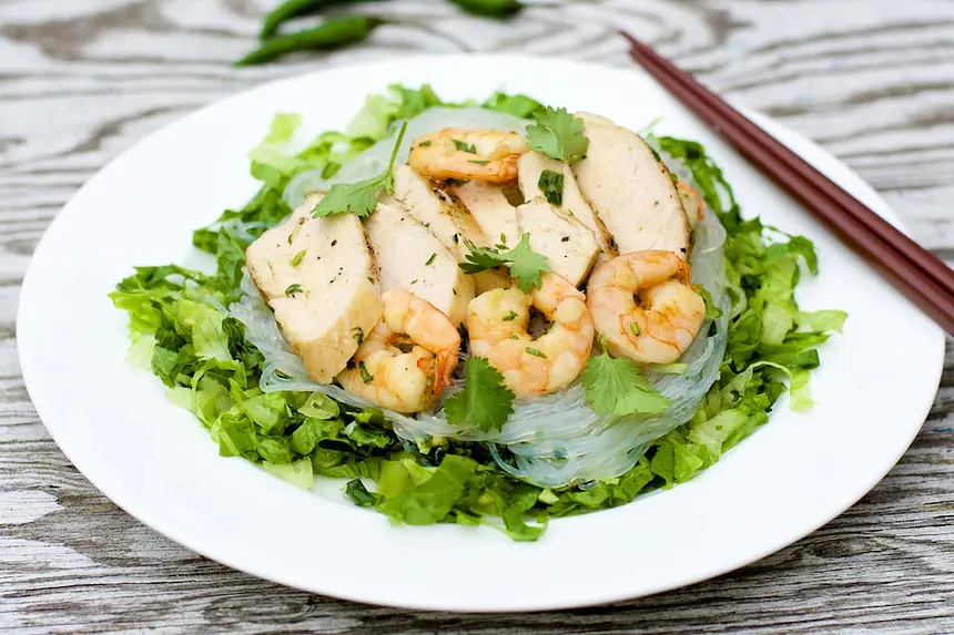 Thai Glass Noodles (Yam Woon Sen)
