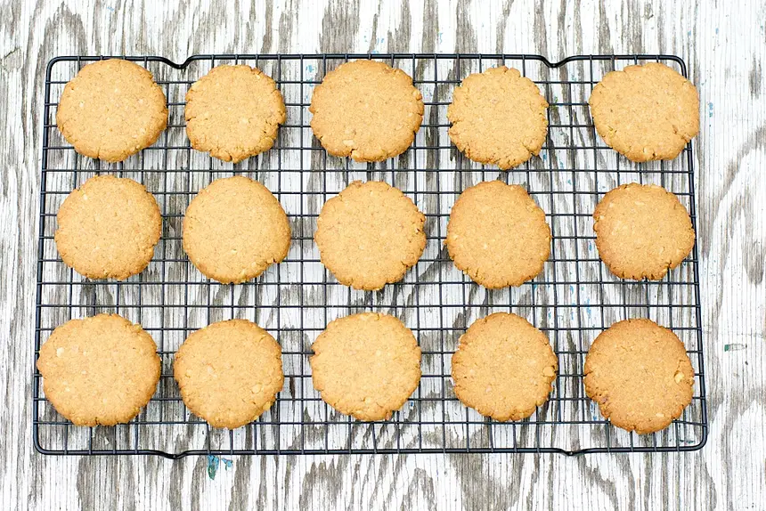 Crisscross Peanut Butter Cookies