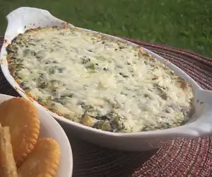 Hot Spinach & Asiago Dip