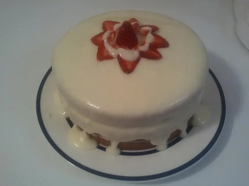Ultimate Strawberry Surprise Cake