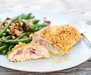 Oven Chicken Cordon Bleu