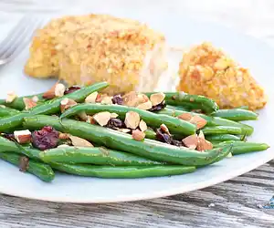 Green Beans Almondine