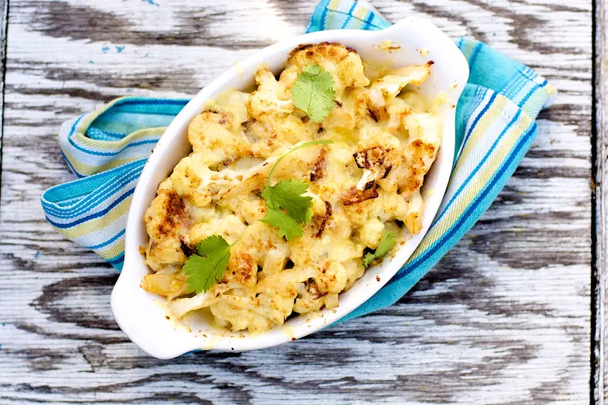 Cauliflower Au Gratin