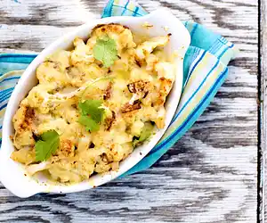 Cauliflower Au Gratin