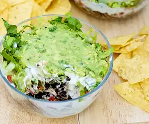 7 Layer Tortilla Chip Dip