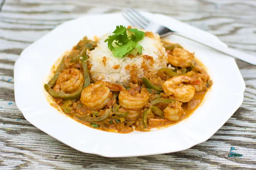 Creamy Curried Shrimp