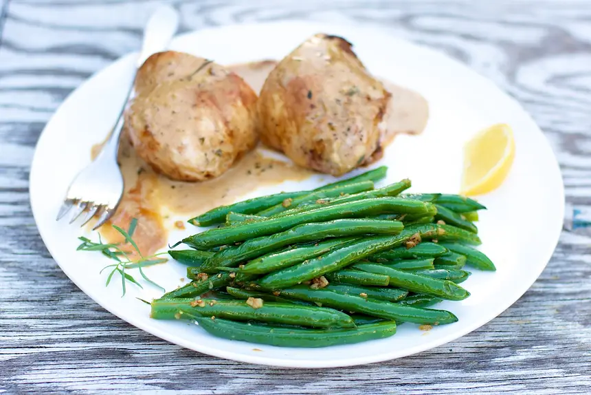 Dry Sauteed Green Beans