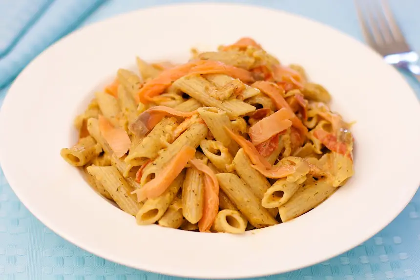Penne Ala Vodka & Smoked Salmon