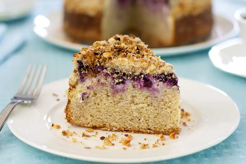 Blueberry Cream Cheese Coffee Cake