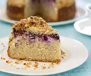 Blueberry Cream Cheese Coffee Cake