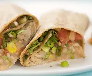 Bean & Rice Burritos (Whole Wheat)