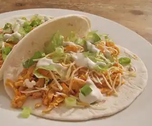 Buffalo Chicken Tacos