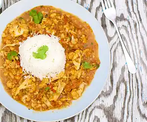 Cauliflower & Red Lentil Curry