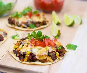 Black Bean Tortilla Melts