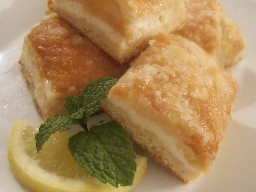 Lemon Cream Cheese Squares