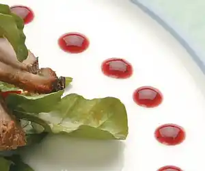 Paperbark Smoked Duck with Lllawarra Plum Sauce