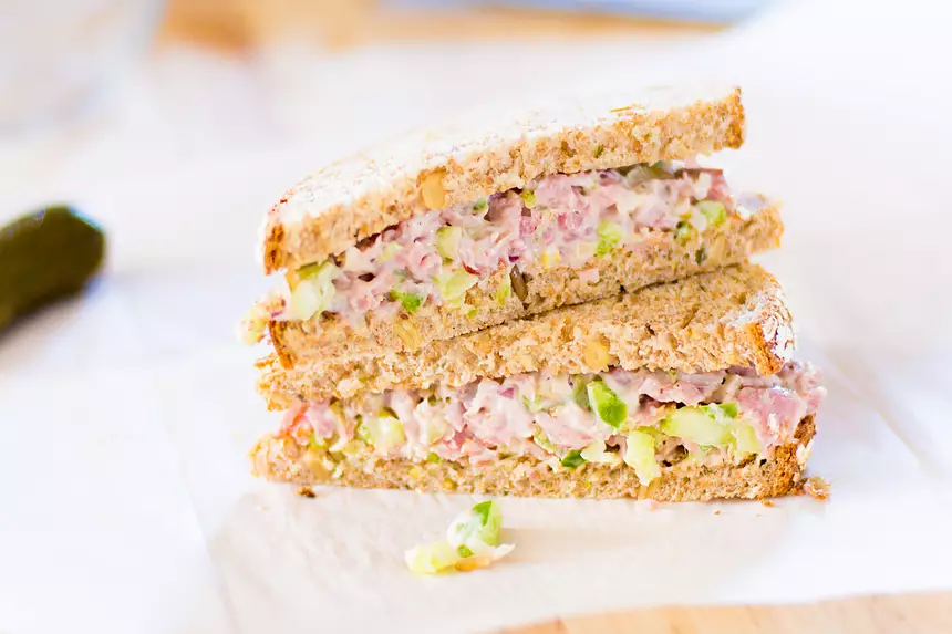 Absolute Best Ham Salad