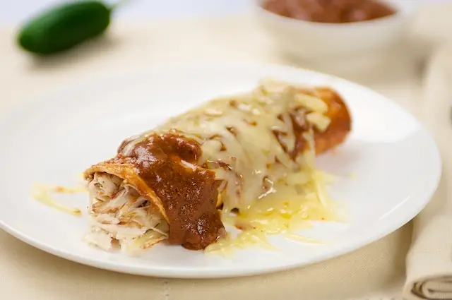 Quick & Easy Cheese Or Chicken Enchiladas