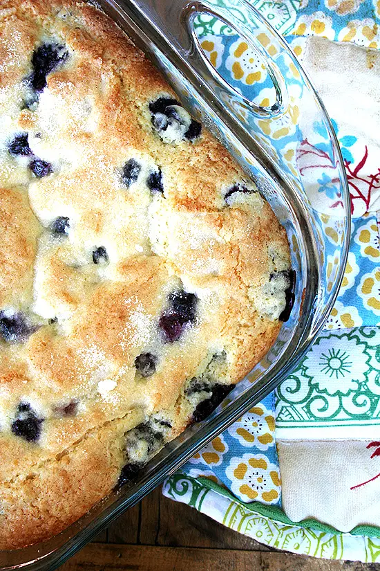 Buttermilk Blueberry Breakfast Cake