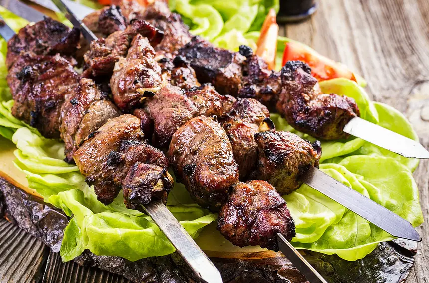Garam Masala Lamb Kebabs
