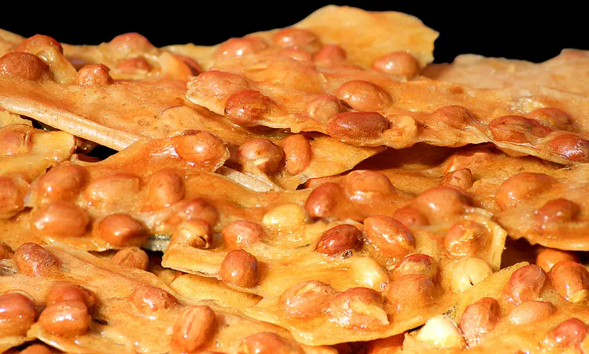 Gramp's Microwave Peanut Brittle