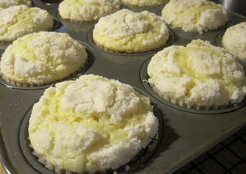 Lemon Crumb Muffins