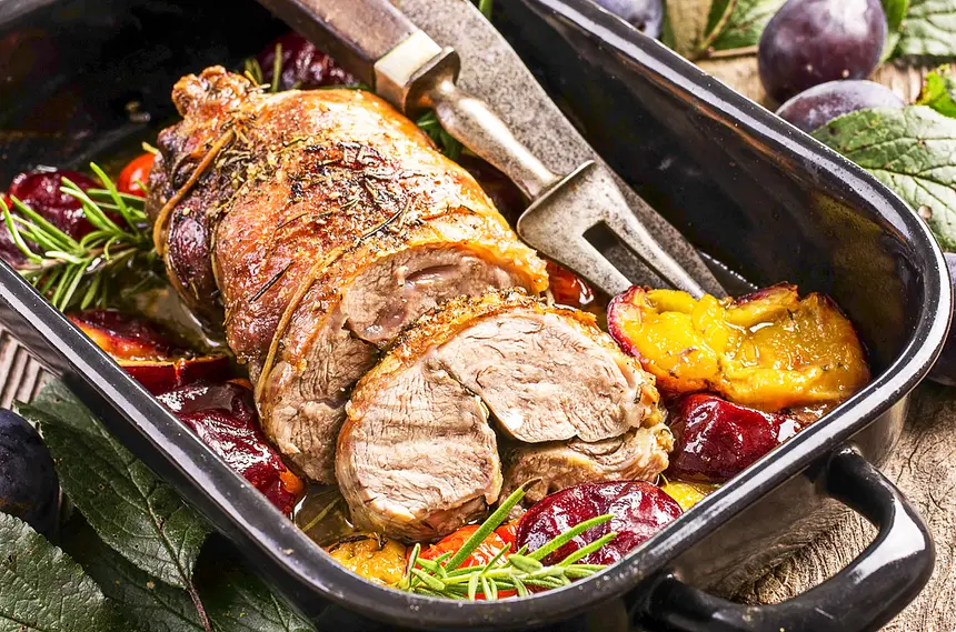 Lemon-Herb Lamb Roast