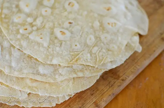 Sourdough Tortillas