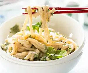 Cold & Spicy Udon Noodles