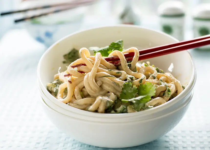 Cold & Spicy Udon Noodles