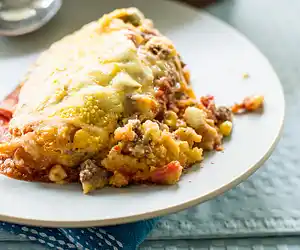 Cheesy California Tamale Pie