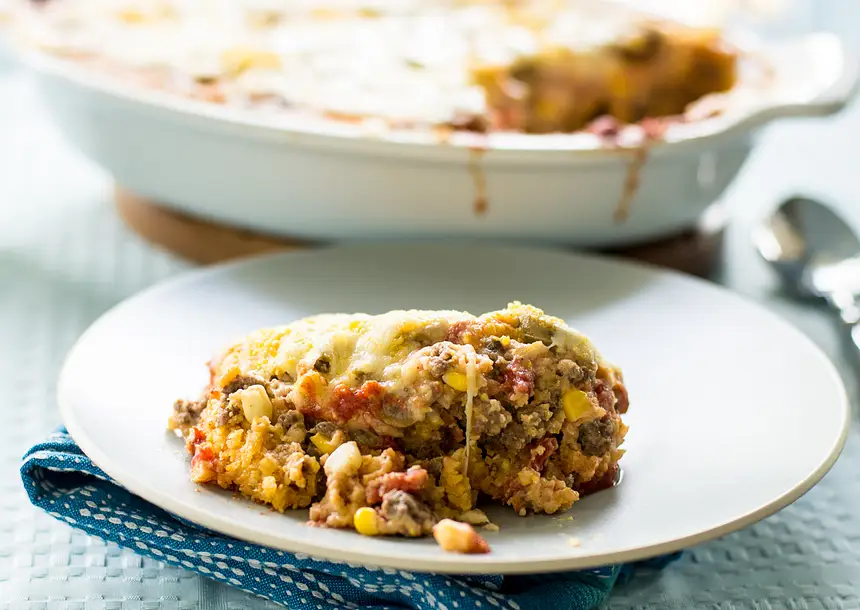 Cheesy California Tamale Pie
