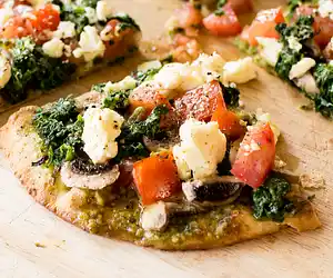 Spinach & Feta Pita Bake