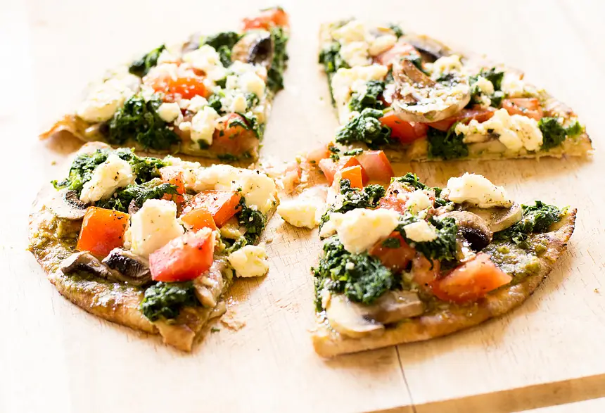 Spinach & Feta Pita Bake 