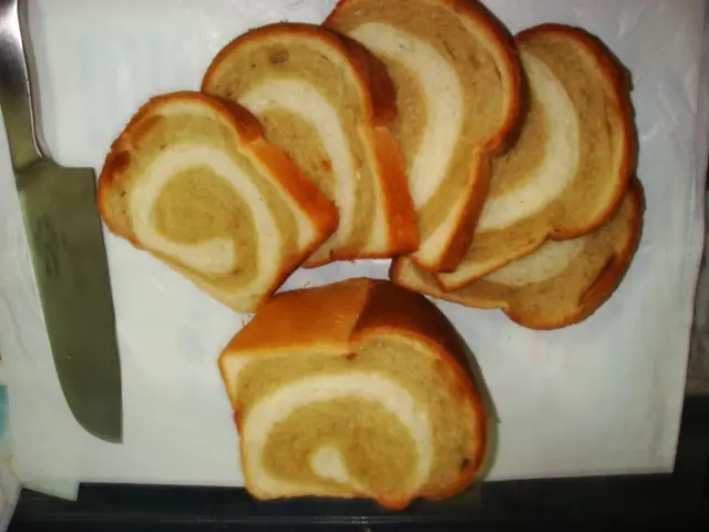 Homemade Two-Tone Beetroot Bread