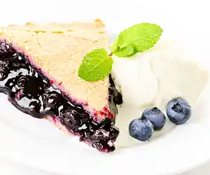 Sugar Free Blueberry Pie