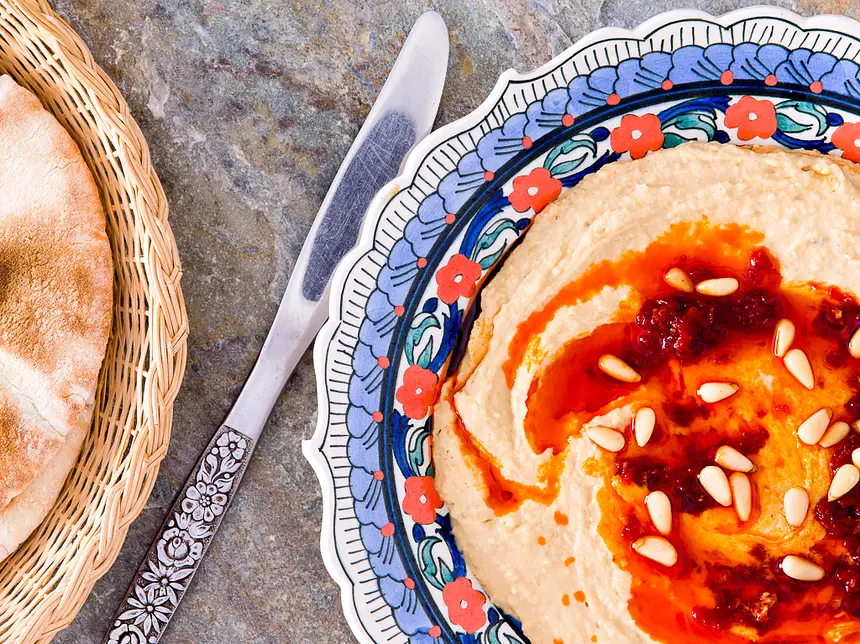 Hummus Bi Tahini (Chick Pea & Sesame Puree)